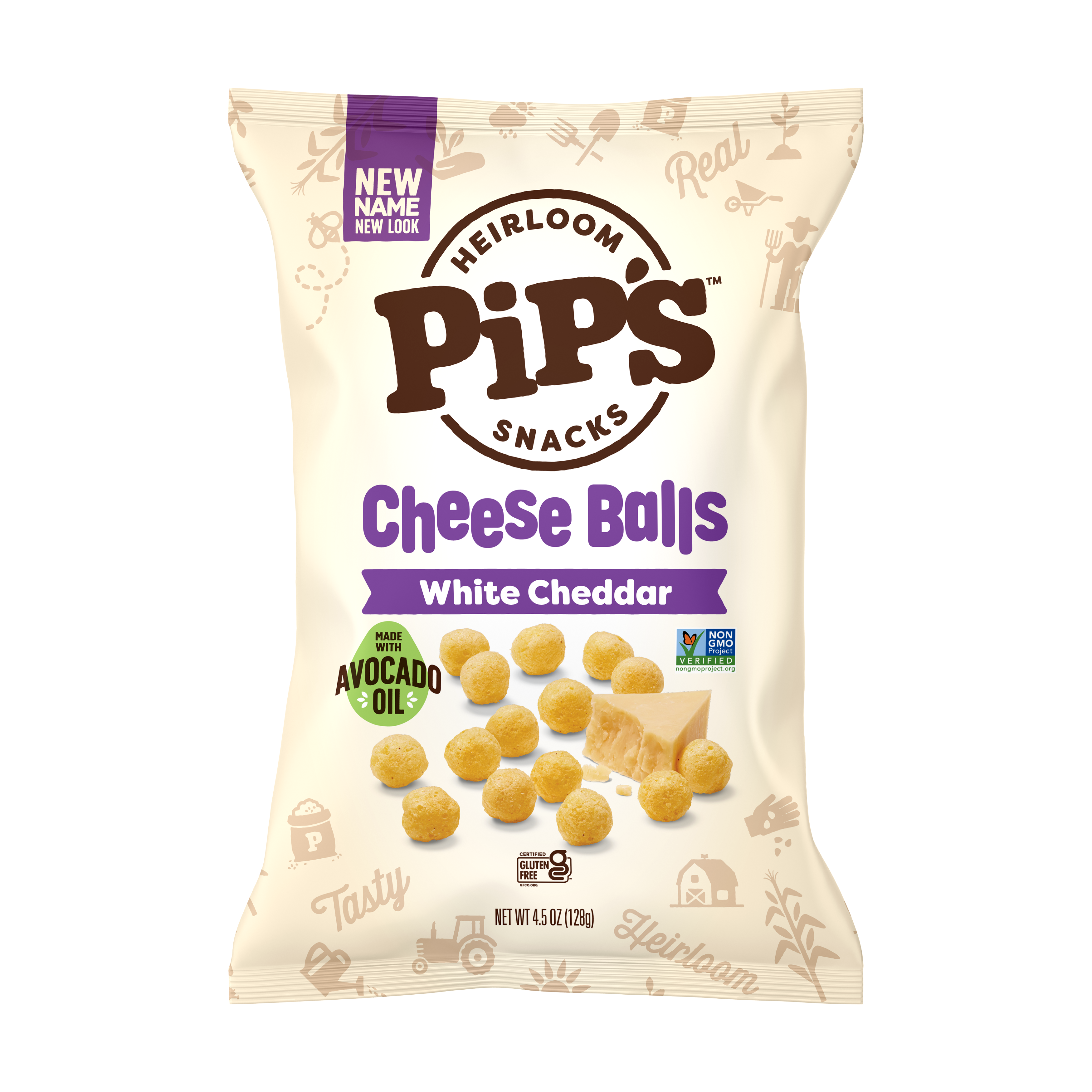 CBWC45C12 -- White Cheddar Cheese Balls