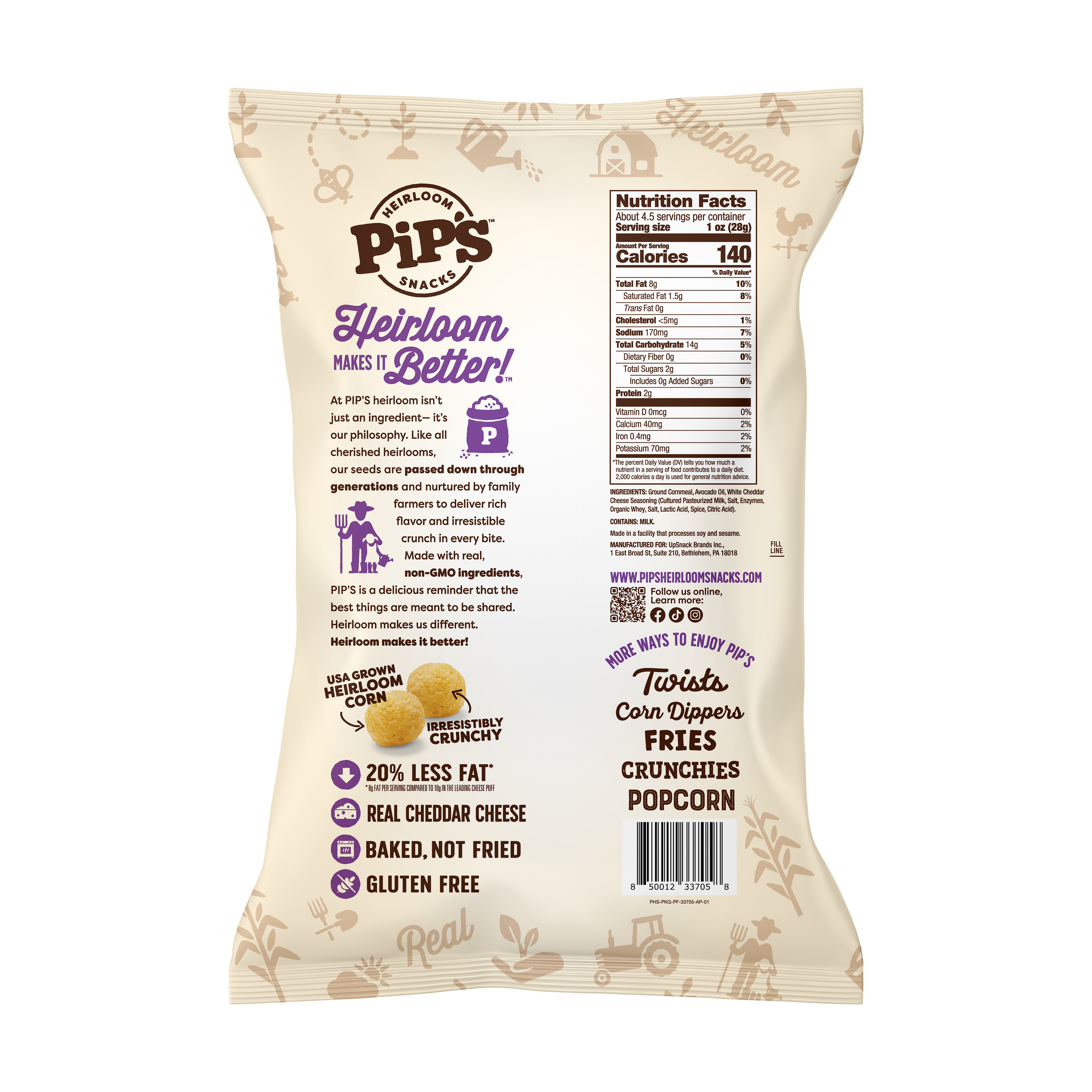 CBWC45C12 -- White Cheddar Cheese Balls