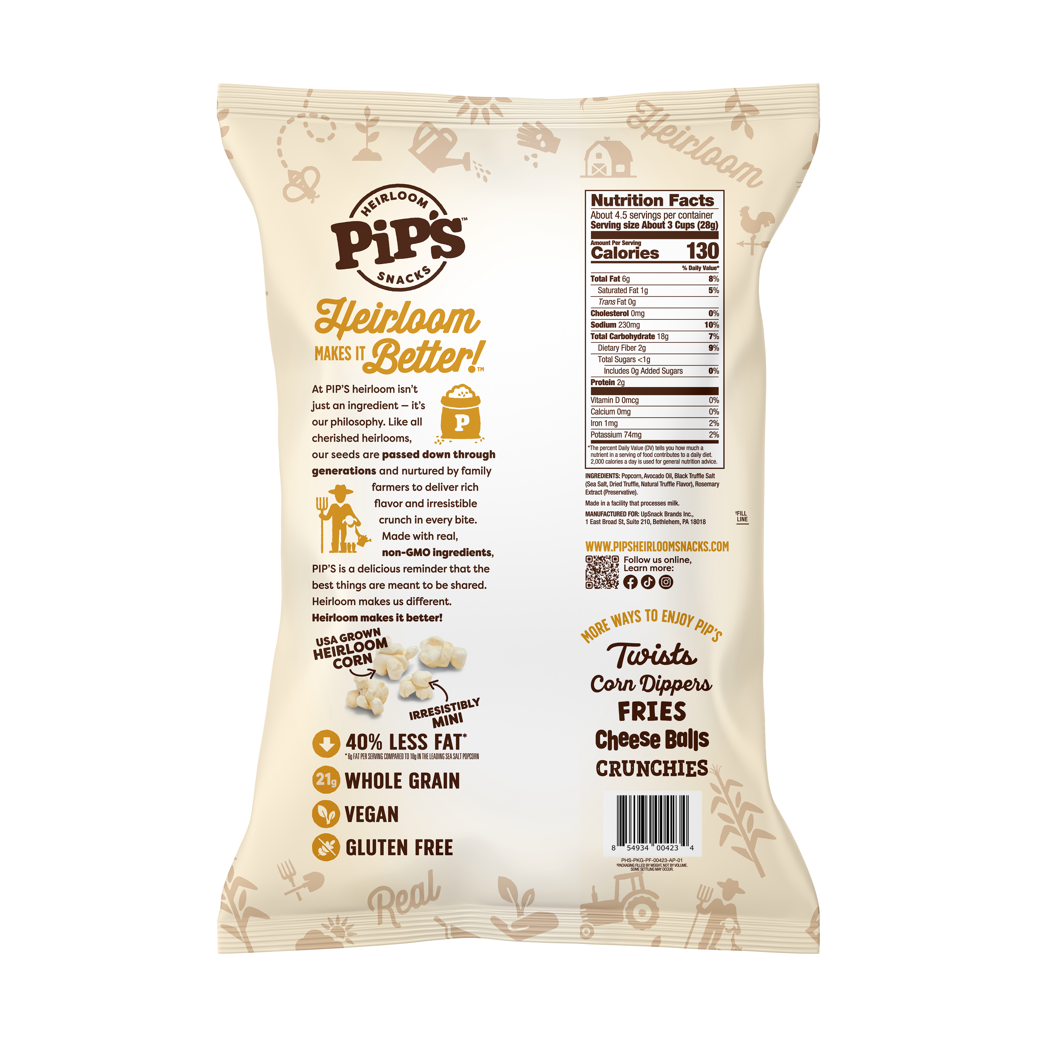 PIPT45C12 -- Truffle Mini Popcorn