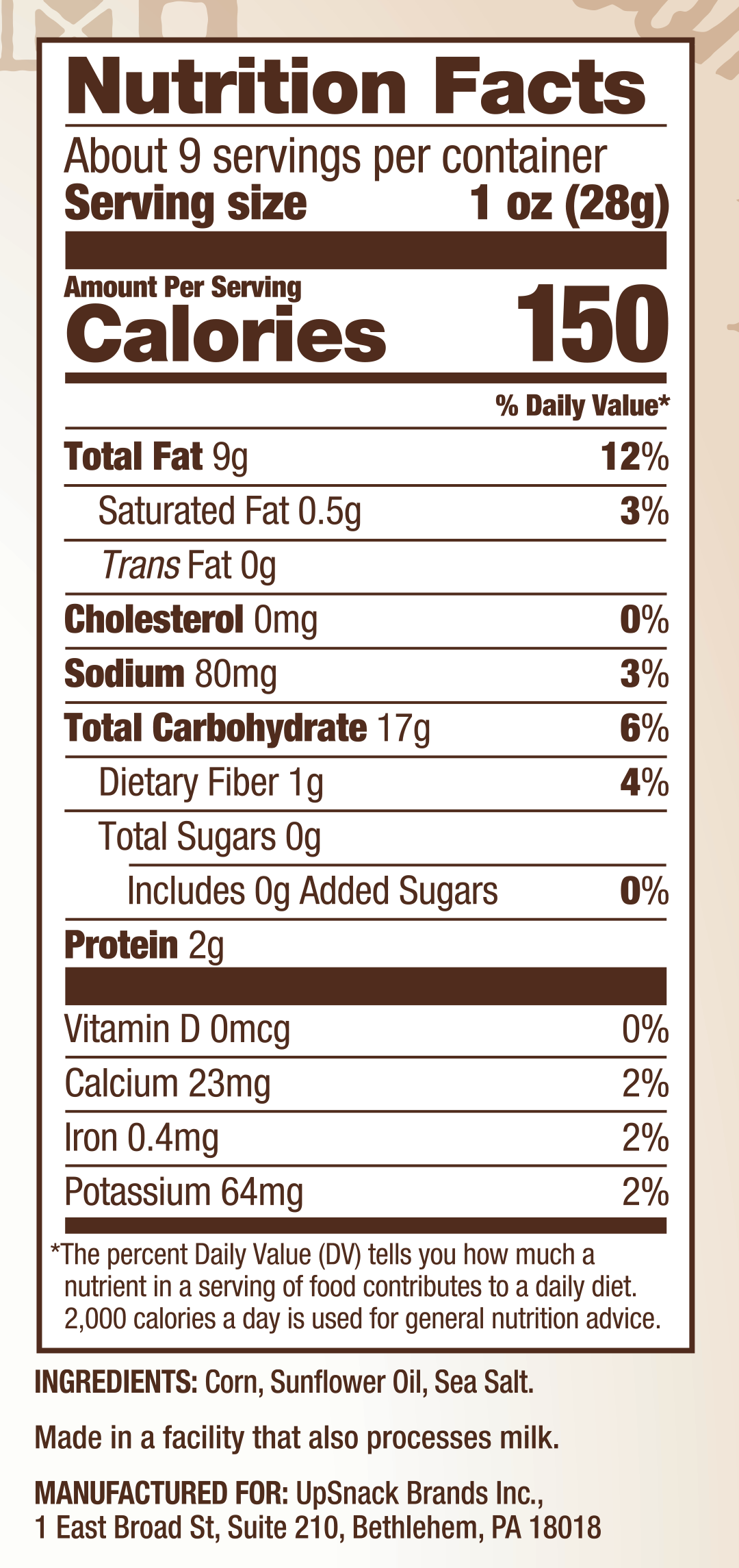 Sea Salt Corn Dippers